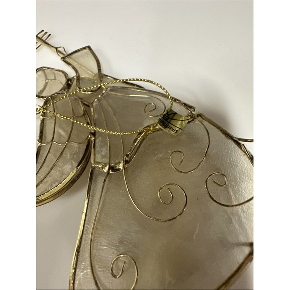 Vintgae - Angel‎ Ornament Gold Foil 5" Christmas - Picture 5 of 5